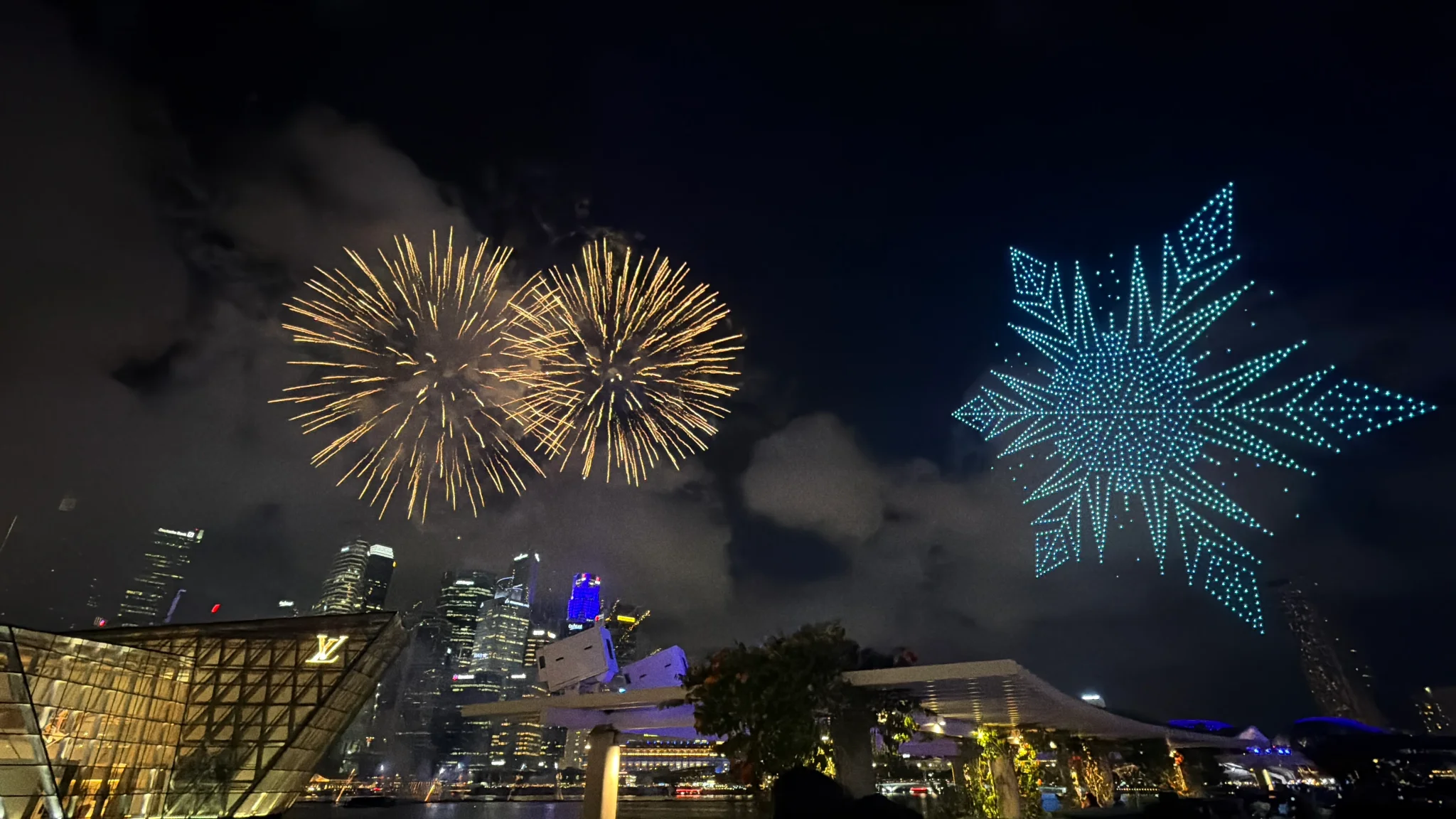 Magic in the Night Sky: Disney's Fireworks and Drone Spectacle in Singapore