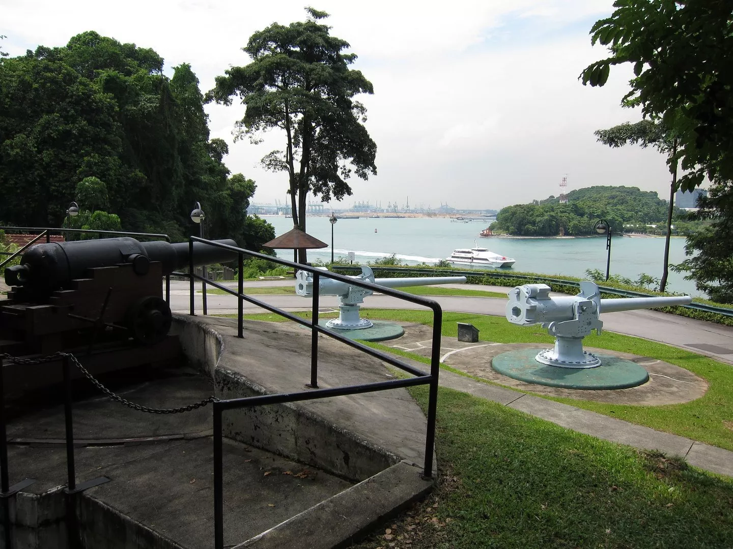 Fort Siloso on Sentosa Island